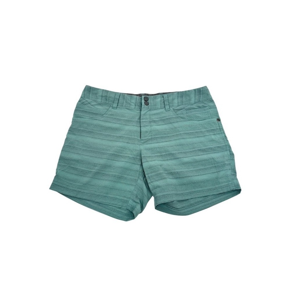 Horny Toad Women's Hiking Shorts Teal Size 6 Outdoor Camping Gorpcore Granola